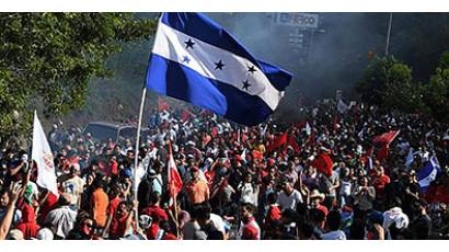 Hondureños rechazan el neoliberalismo