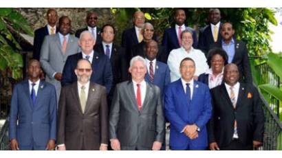 Jefes de gobierno de Caricom