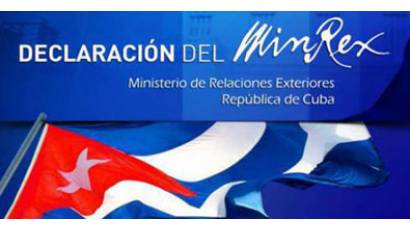 Declaración del Minrex