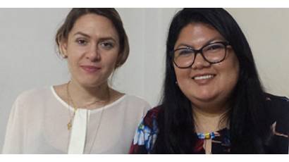 Ana Carolina García y Mara Stotti