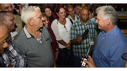 Culmina visita gubernamental de Díaz-Canel a Sancti Spíritus