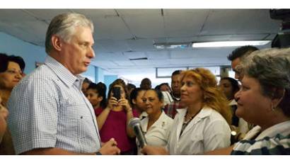 Prosigue visita del Consejo de Ministros en Cienfuegos