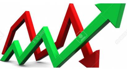 Suben unas, bajan otras