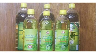 Envasado de aceite