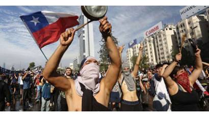 En Chile cayó la cortina neoliberal