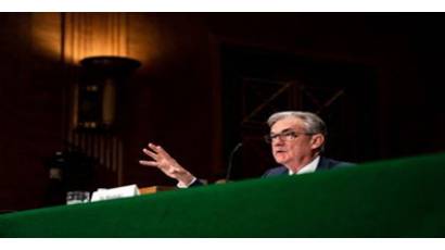 Esta es una "recesión sin precedentes modernos", dice el presidente de la Reserva Federal