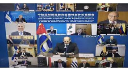Reconoce Cuba apoyo de China a Latinoamérica-Caribe contra Covid-19