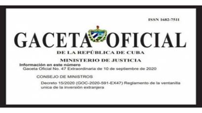 Cuba divulga norma jurídica que facilita la inversión extranjera