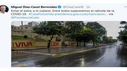 Presidente de Cuba convoca a máximo esfuerzo en lucha contra Covid-19