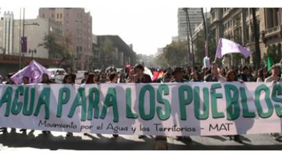 La Constitución y la privatización del agua en Chile