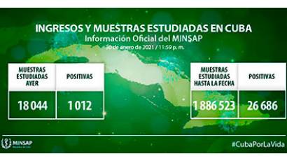 Parte del día 30 de enero