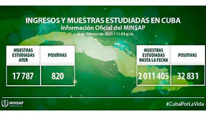 Parte del día 6 de febrero