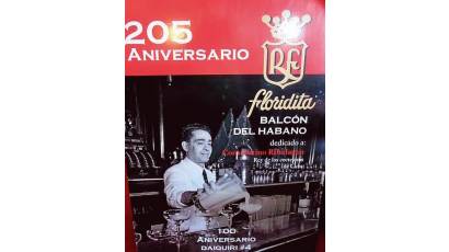 Festejan aniversario 205 del afamado Restaurante-bar Floridita