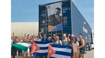 Cargamento solidario para Cuba desde Valencia