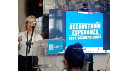 Agradecen aporte de la Unesco al sistema educativo cubano