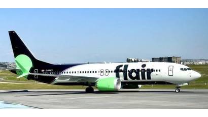 Agencia Canadiense de Transporte autorizó a Flair Airlines para vuelos regulares a Cuba