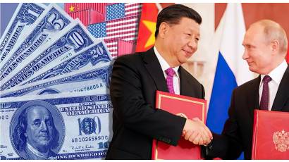 China y Rusia debilitan al dólar