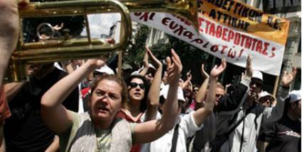 Crisis en Grecia y Gran Bretaña