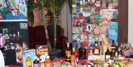 Presentación de productos en la Feria Internacional de Habana de la República de Trinidad y Tobago