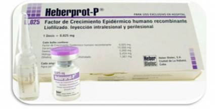 Heberprot-P, medicamento cubano de Heber Biotech  