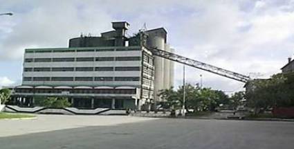 Fábrica de cemento Siguaney, de Taguasco (Sancti Spíritus)