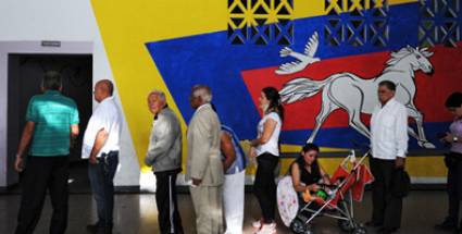 Colegio electoral en Venezuela