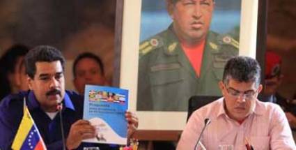 Nicolás Maduro y Elías Jaua