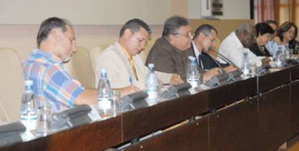 Presidencia del  VII Congreso de la ANEC