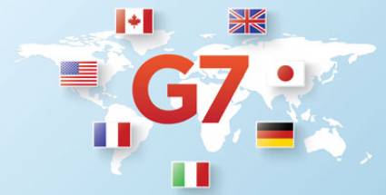 Jefes de Estado y de Gobierno de Estados Unidos, Francia, Reino Unido, Italia, Alemania, Canadá y Japón