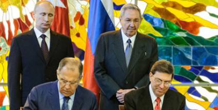 Documentos rubricados por titulares de varias instituciones rusas y cubanas 