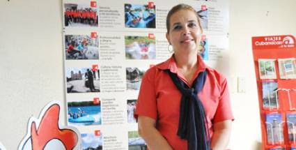 Mercedes Abreu Mesa, presidenta Agencia Viajes Cubanacán