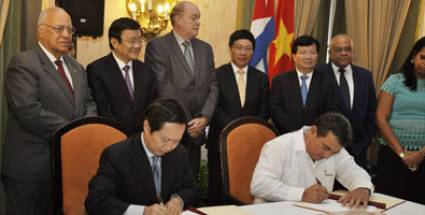 Acuerdos de cooperación económica con Viet Nam