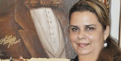 Grecia Quiñones Marrero, directora de la Casa del Habano