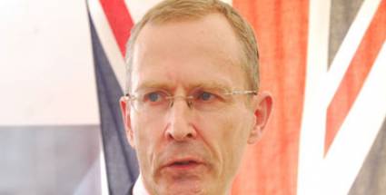 Antony Stokes, embajador del Reino Unido en La Habana
