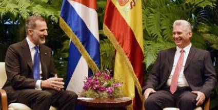 Rey de España y Díaz-Canel