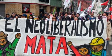 Rebelión latinoamericana contra el neoliberalismo