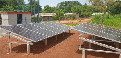Paneles solares benefician bombeo de agua en Ciego de Ávila