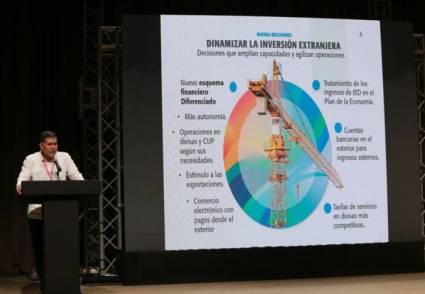 Mincex anuncia incentivos para la inversión extranjera en Cuba